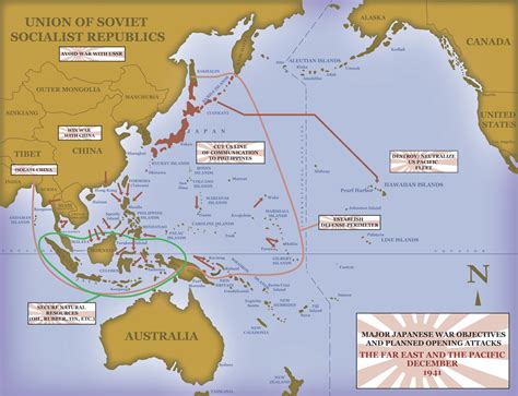 Ww2 Pacific War Map
