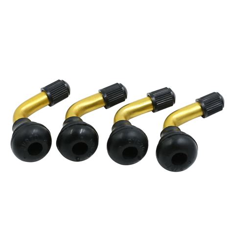 4pcs 90 Degree Tubeless Tire Tyre Valve Stems for Car Motocycle ...