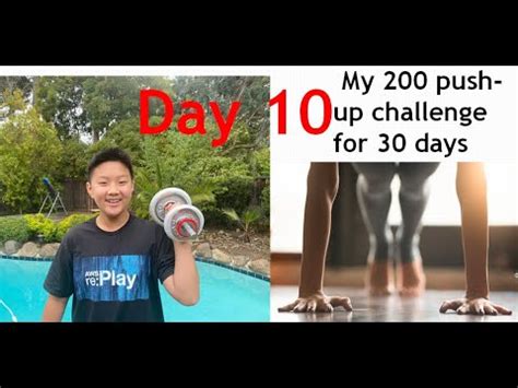 【每日分享】100个俯卧撑挑战3 - YouTube