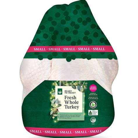 Woolworths Ready To Roast Fresh Whole Turkey Small 3kg - 3.9kg | bunch
