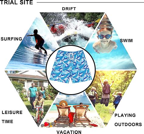 Buy Boys Swim Trunks, Quick Dry Beach Swim Shorts Little Boys Bathing ...