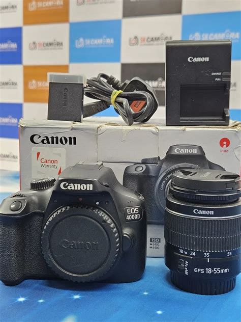 Canon EOS 4000D DSLR Camera 的图像结果