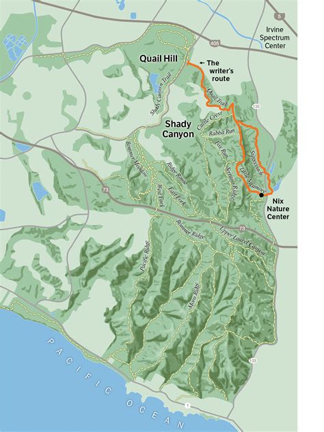 Hike Quail Hill to Laguna Canyon and back: Bring a picnic lunch ...