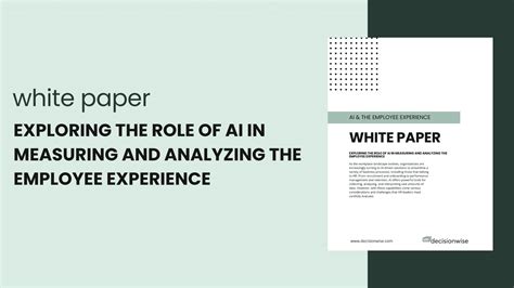 AI in Employee Experience Measurement: Pros, Cons, and Strategies - TMA Performance