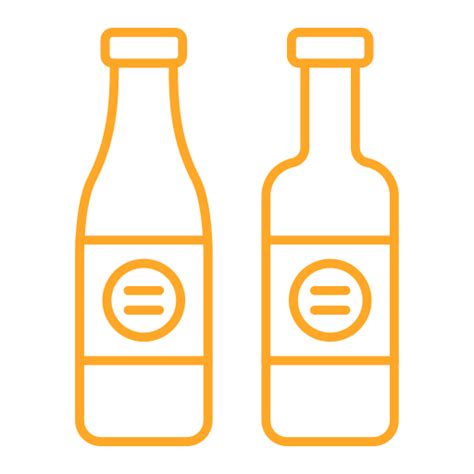 Wine bottles - Free food icons