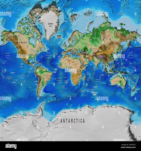 Ocean Depth Map 的图像结果