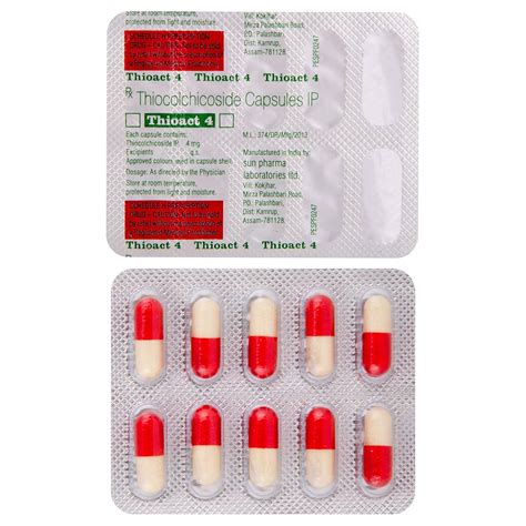 Thioact 4 - Strip of 10 Capsules : Amazon.in: Health & Personal Care