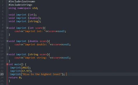 Image result for C Overloading Functions