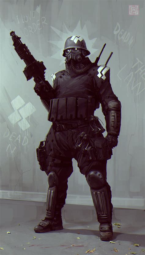 TROOPER, Phelan A. Davion | Sci fi concept art, Dieselpunk, Character art