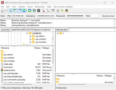 Image result for FileZilla GUI