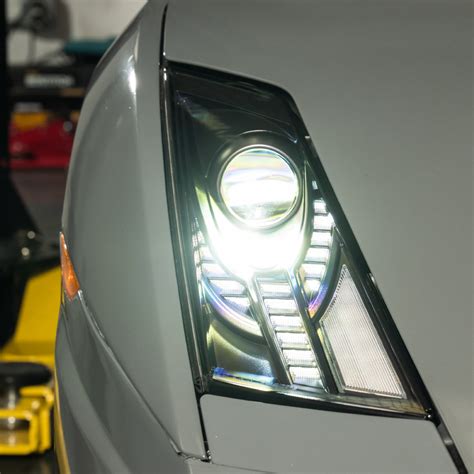 2003-2008 Lamborghini Gallardo Bi-LED DRL Projector Headlights - Founders - AutoLEDTech.com