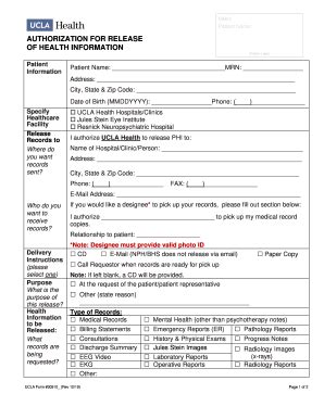 2021-2025 Form UCLA 30910 Fill Online, Printable, Fillable, Blank ...