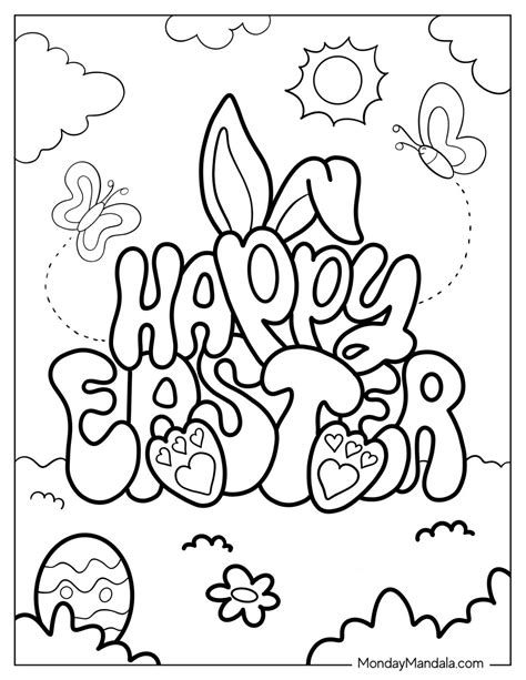 Printable Easter Color Pages | FREE Printable HQ