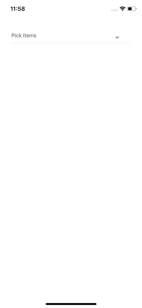 Image result for React Native Select Picker iOS and Android