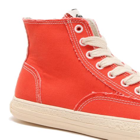 Maison MIHARA YASUHIRO PLANTS MATERIAL HI TOP SNEAKER レッド （メゾンミハラヤスヒロ ...