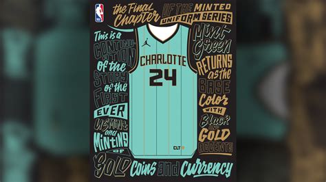 Charlotte Hornets 2024-25 City Edition Uniform: The final minted ...