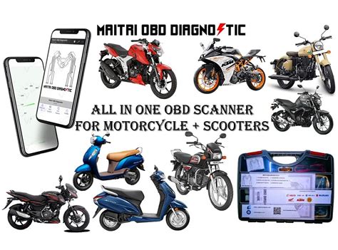 All BS6 Two Wheeler OBD Scanner with Maitri OBD Android Application ...