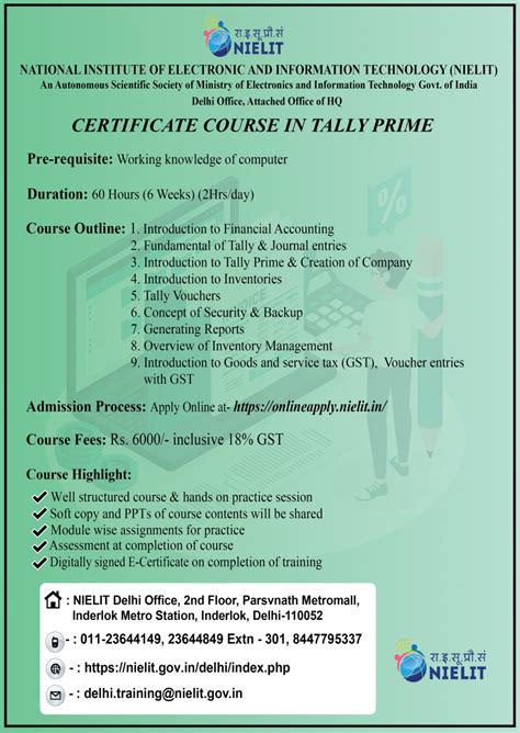 Tally Prime 60 hrs-01.png | Government of India : National Institute of ...