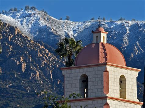 Latest Storm Dusts Santa Barbara Mountains with Snow | Local News ...