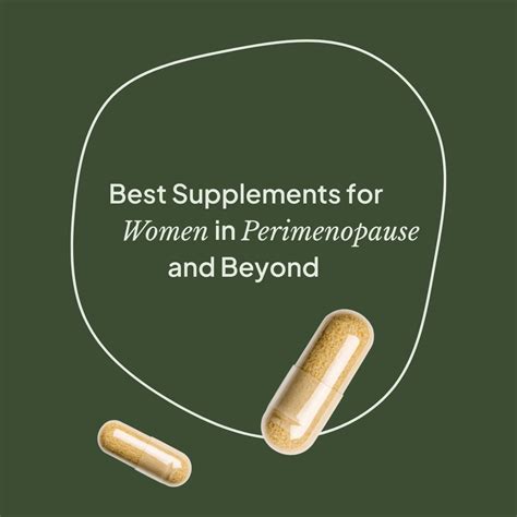 Best Supplements for Women in Perimenopause and Beyond – Ethical Nutrition