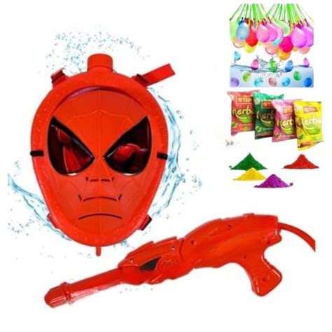 Buy JAICRAFTPUR Holi Water Toy Gun with Pressure Mechanism for Long ...