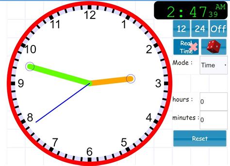 Image result for Interactive Clock Face