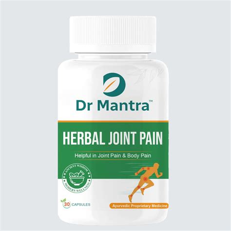Dr Mantra Herbal Joint Pain Relief Capsules| 30 Caps – DrMantra