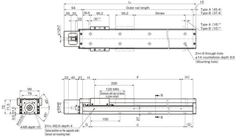 Models KR55-A/KR55-B With Cover, Direct Motor Coupling｜LM Guide ...