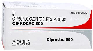 Ciprodac 500 Tablet – Bacterial Infection Treatment