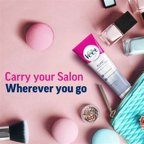 Buy VEET PURE HAIR REMOVAL CREAM FOR WOMEN WITH NO AMMONIA SMELL ...