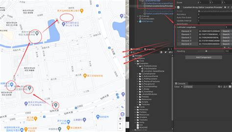 Unity MapBox Tutorial 的图像结果