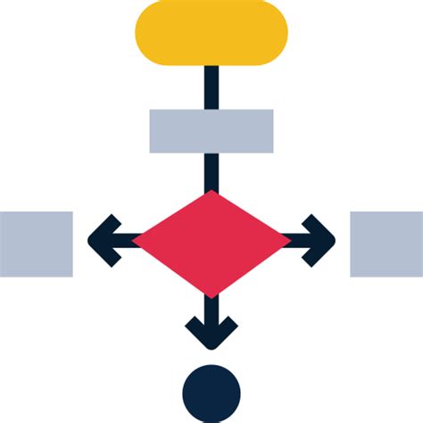 Fluxograma - ícones de interface grátis