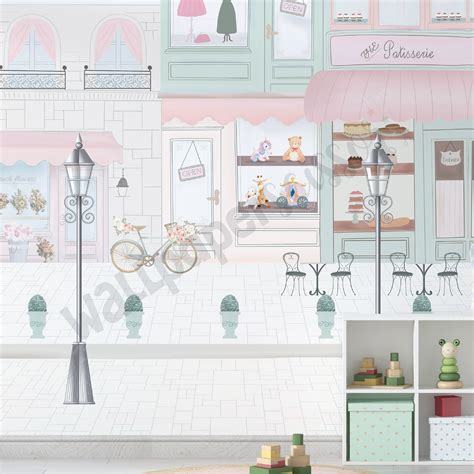 Parisian Street: LG 17 – WallPaperScissor