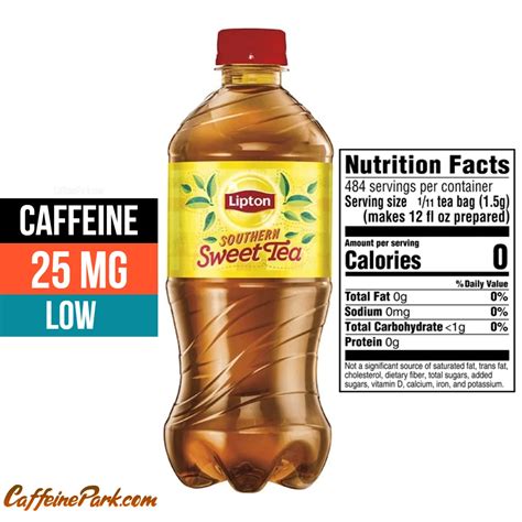 Lipton Sweet Tea Nutrition Facts | Besto Blog