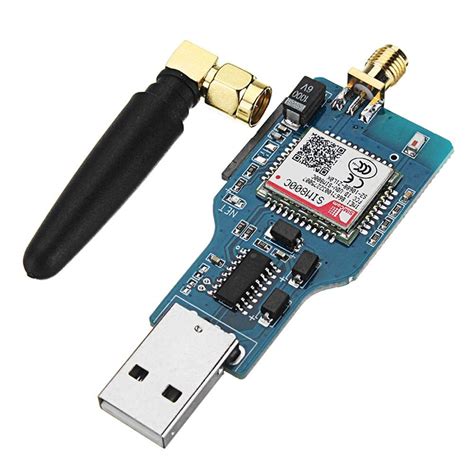 REES52 USB to GSM Serial GPRS SIM800C Module With bluetooth Sim900a ...