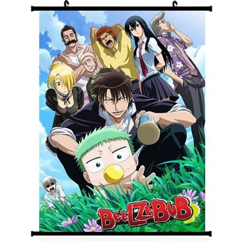 Coocool Lifelike Decor Wall Scroll Inspired By Anime Beelzebub(24"32 ...