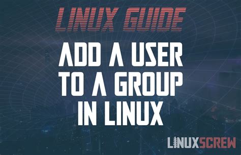 Add User to Group in Linux 的图像结果