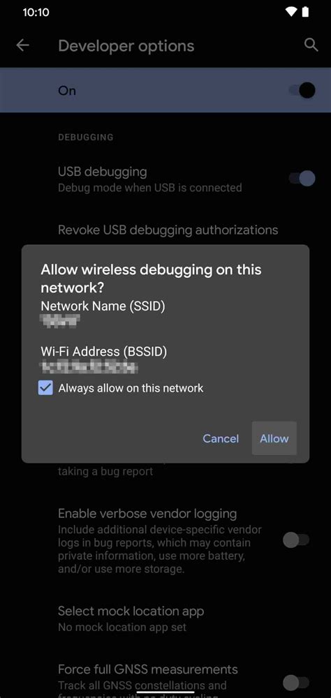 Image result for Wireless Debugging Feature Android