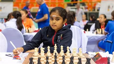 10-Year-Old British-Indian Bodhana Sivanandan Creates Chess History ...