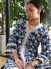 Briallen Supima Cotton Navy Kurta Set