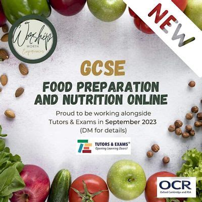 Food Preparation and Nutrition GCSE Termly September 23, Wood Cutters ...