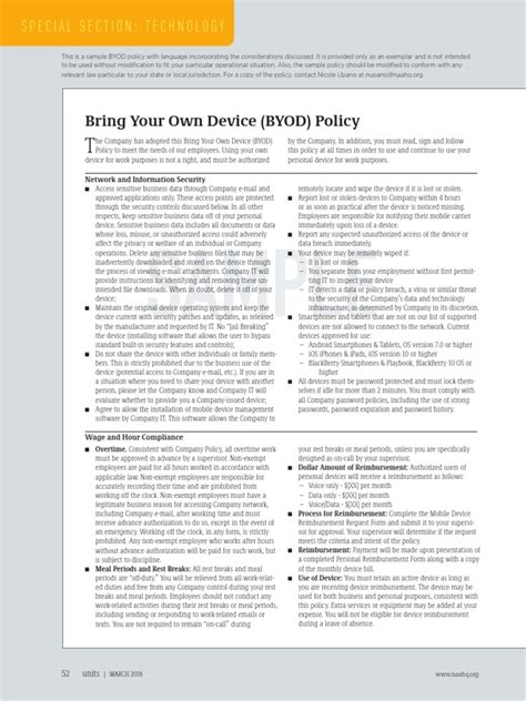 Image result for BYOD Policy Examples