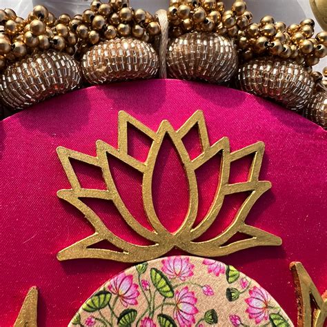Dilwali Rangoli: Solid Rani Pink + OG Inflorescence Divine Pichwai (10 ...