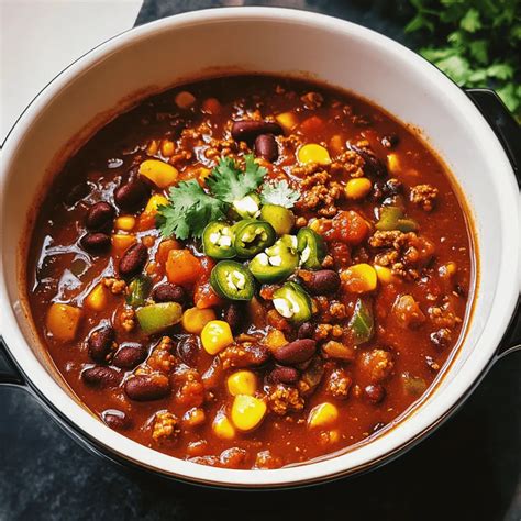 Ultimate Comforting Creamy Vegetarian Chili Recipe