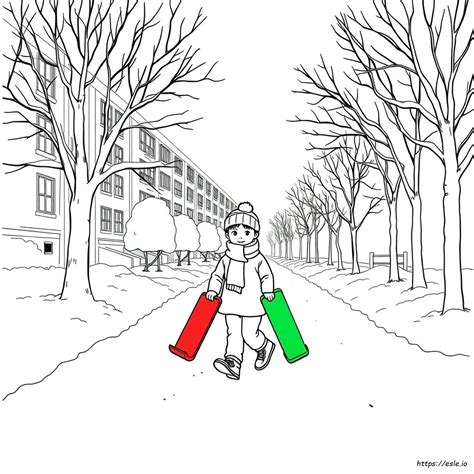 Ezra Jack Keats Coloring Pages