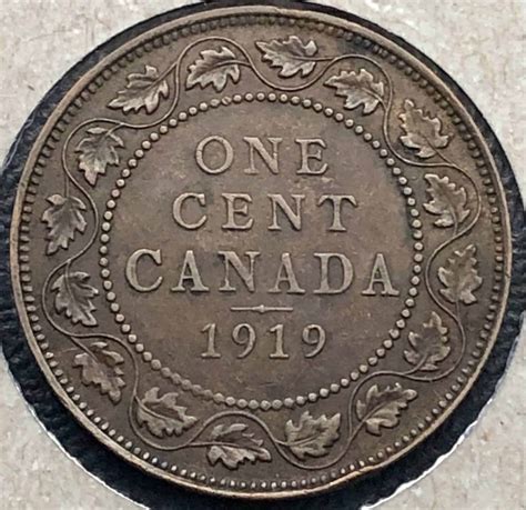 Canada - Large 1919 Cent - EF-40
