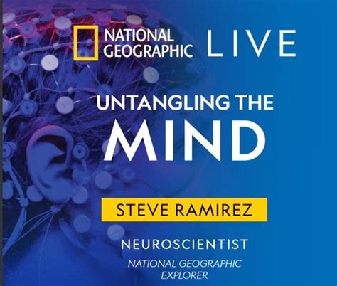 National Geographic Live: Untangling the Mind, Tribby Arts Center, Iona ...