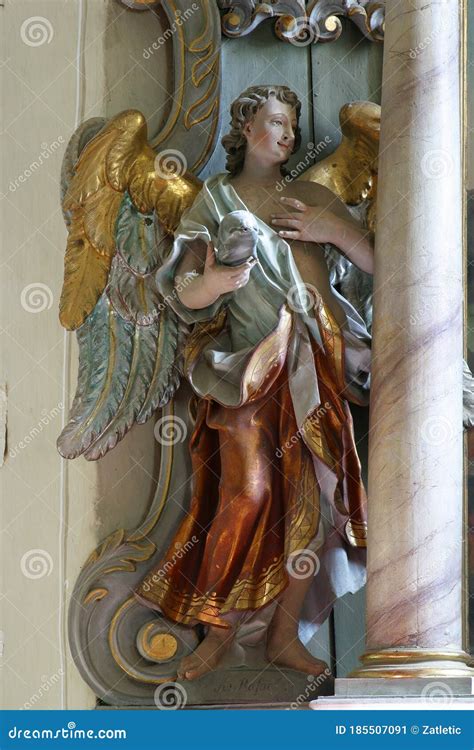Saint Raphael the Archangel Stock Image - Image of samarica, belief ...
