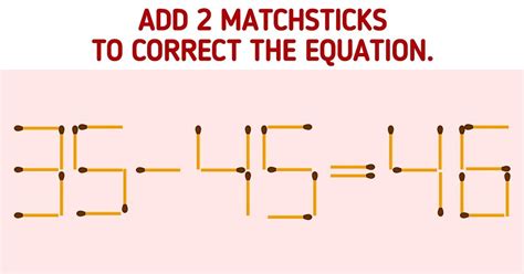 Image result for Matchstick Math Riddles