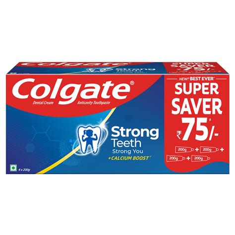 Buy Colgate Strong Teeth Cavity Protection Toothpaste, Colgate ...